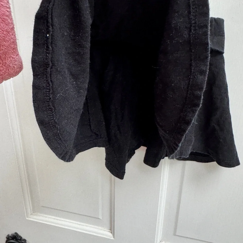 Old Navy 2T Girls Black Soft Flowy Skirt